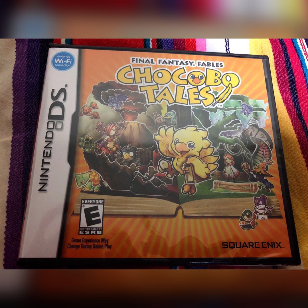New Final Fantasy Fables Chocobo Tales Nintendo Ds Rpg Game 3ds Dsi Video Gaming Video Games Nintendo On Carousell