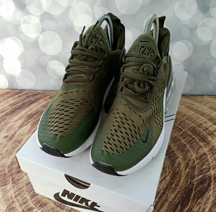 Nike Airmax 70 olive Green, Fesyen Pria 