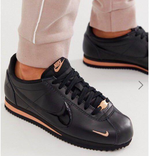 rose gold and black cortez