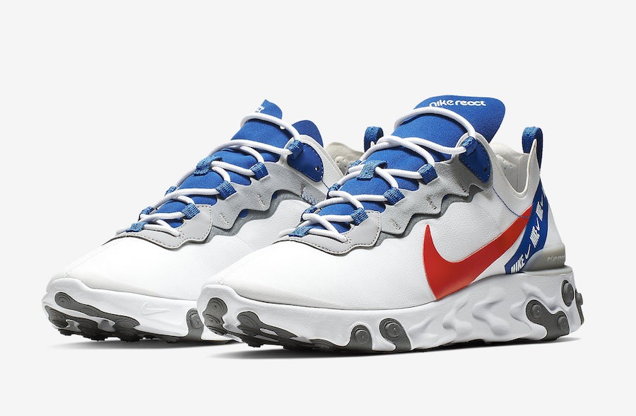 Nike react element 55 red blue store