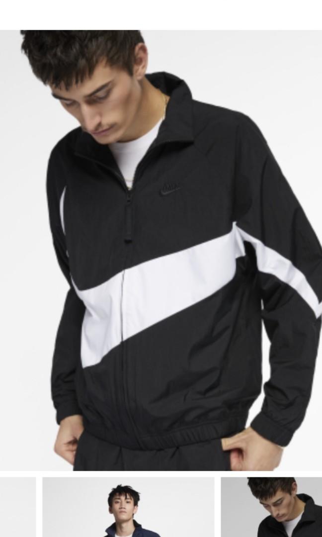 nike big logo jacket