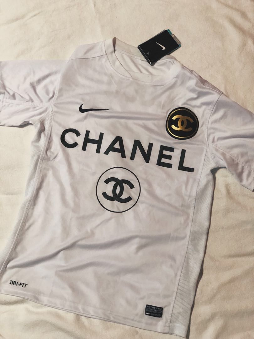 Nike x Chanel Coco Jersey, Men's Fashion, Tops & Sets, Formal Shirts on ...