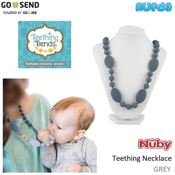 nuby teething necklace