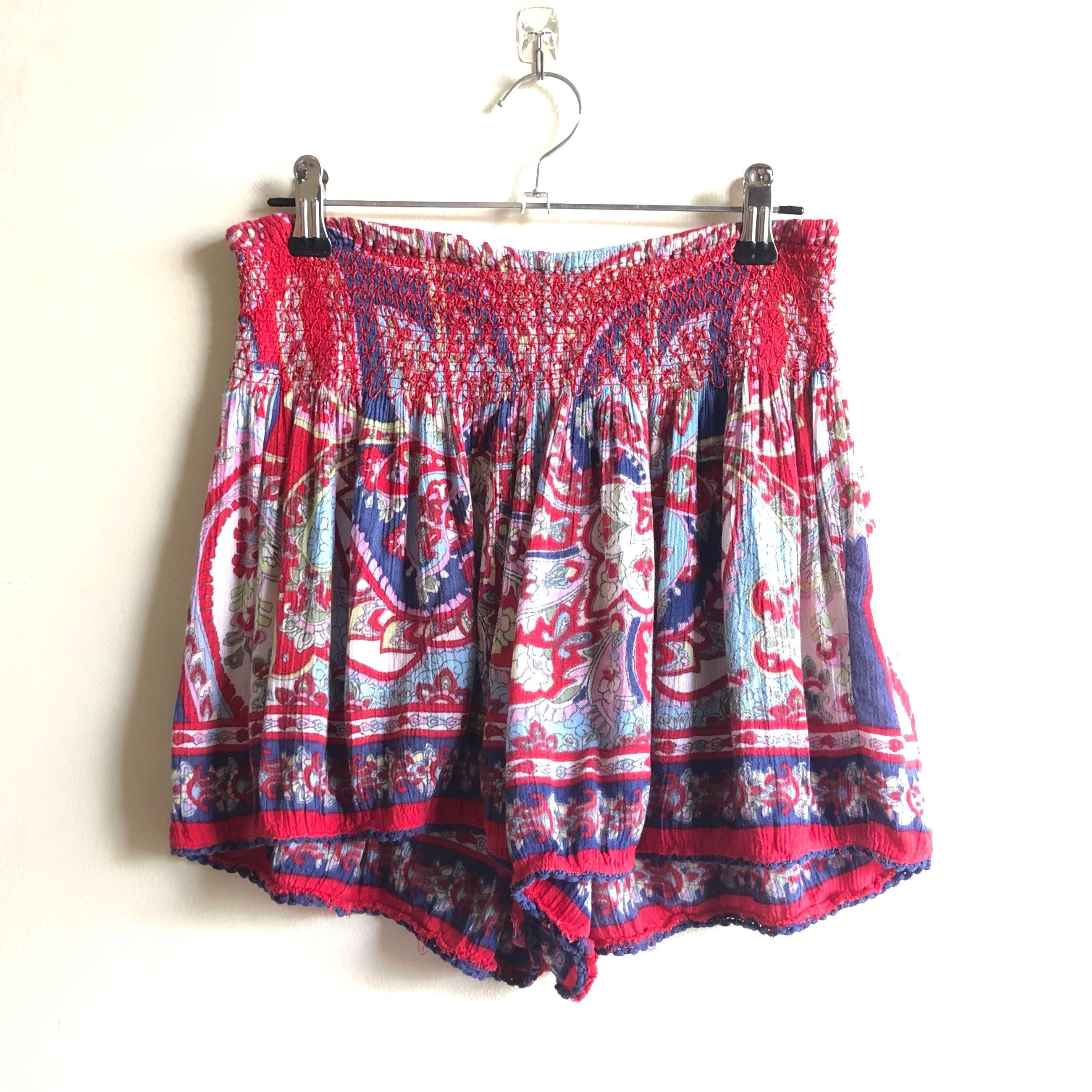 Patrons Of Peace Boho Paisley Shorts Women S Fashion Clothes