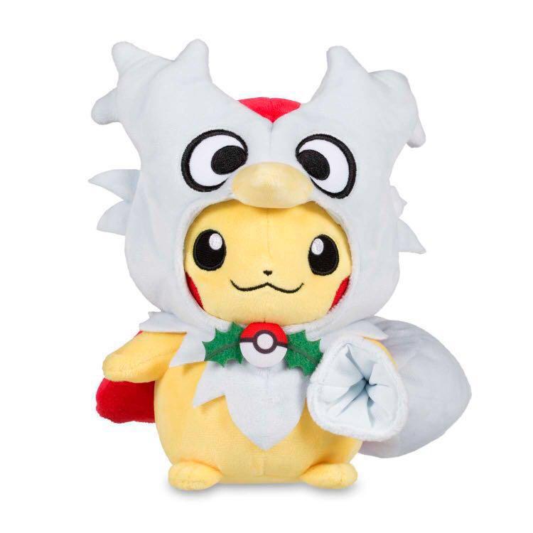 pikachu cosplay plush