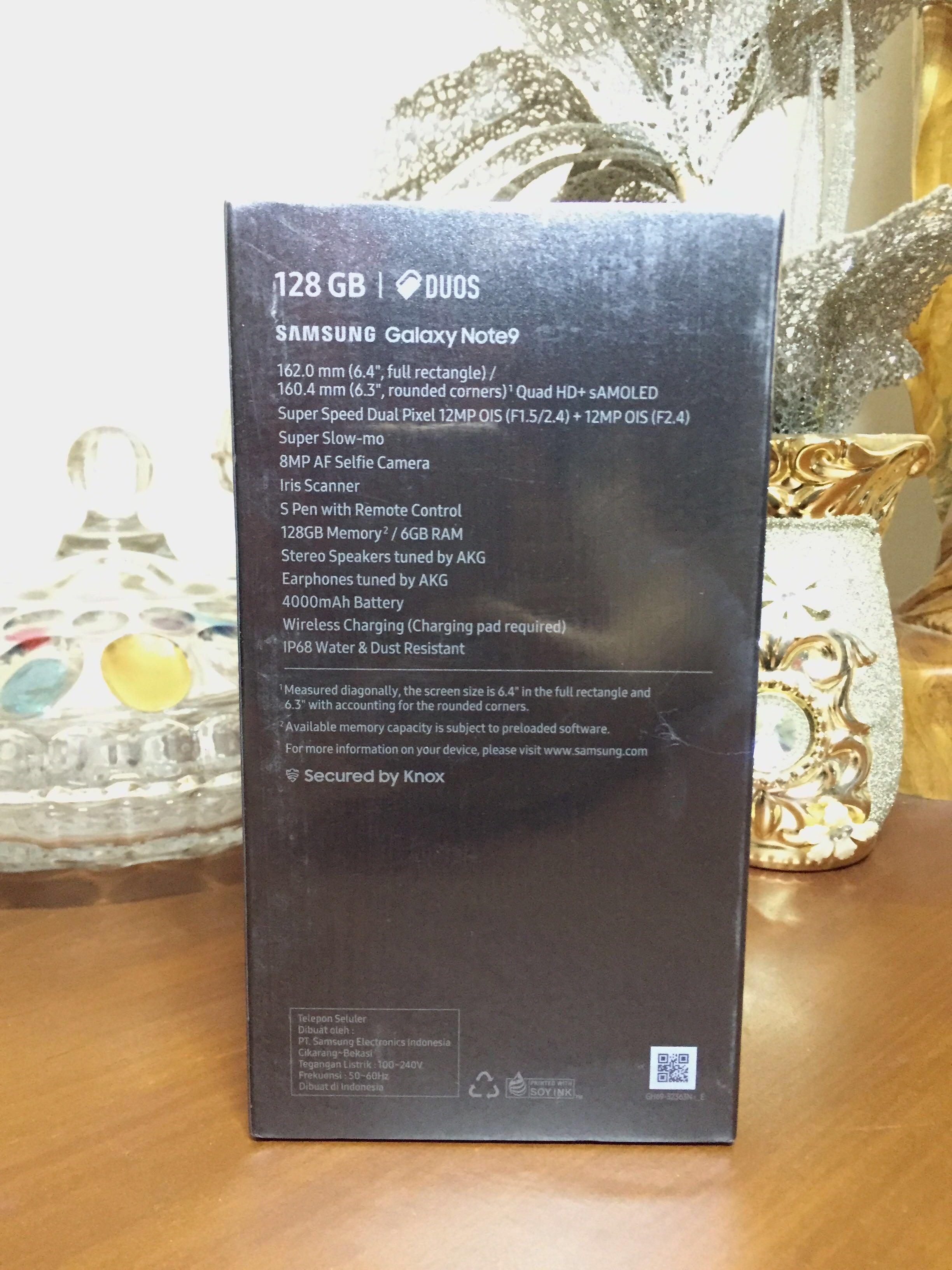 Samsung Galaxy Note 9 (Midnight Black) on Carousell