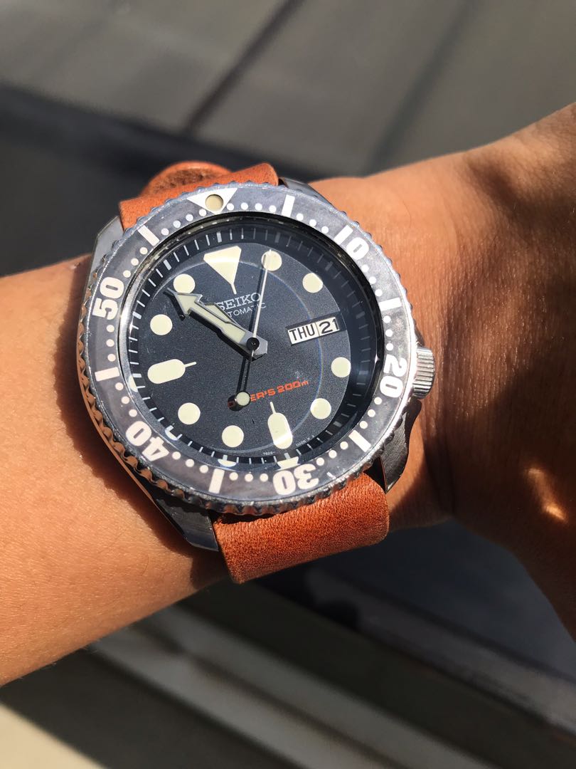 Seiko skx007 patina mod, Men's Fashion, Watches & Accessories, Watches on  Carousell