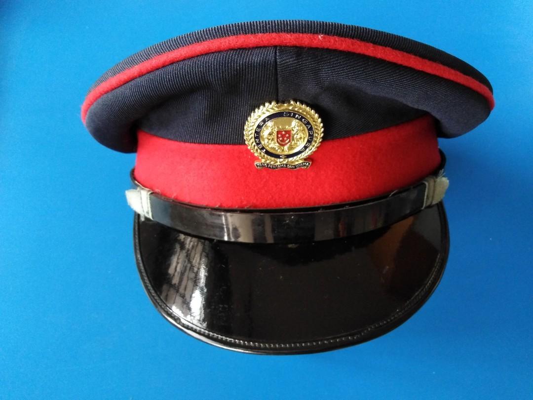 Singapore military peaked cap Hobbies Toys Memorabilia