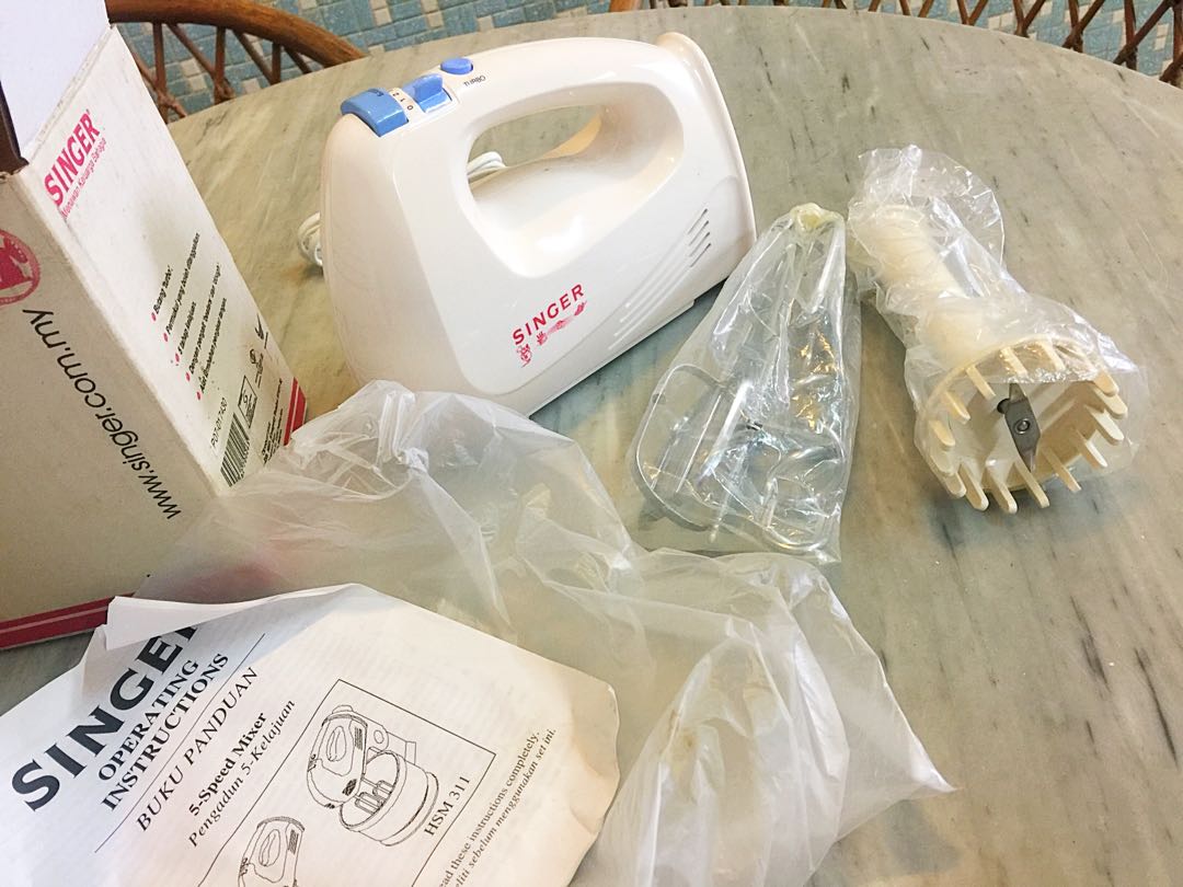 SINGER 5Speed Hand Mixer, TV & Home Appliances, Kitchen Appliances