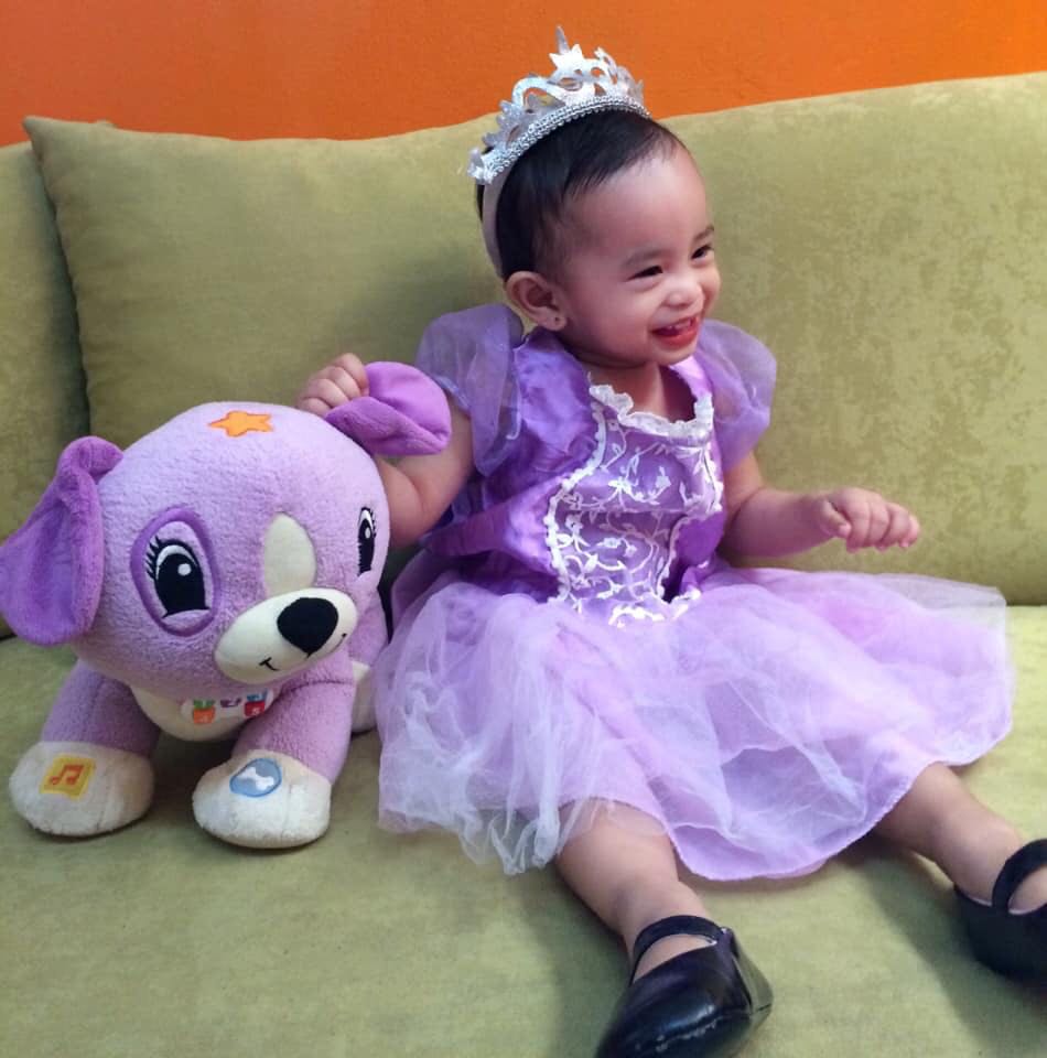 Sofia the first baby costume 2025