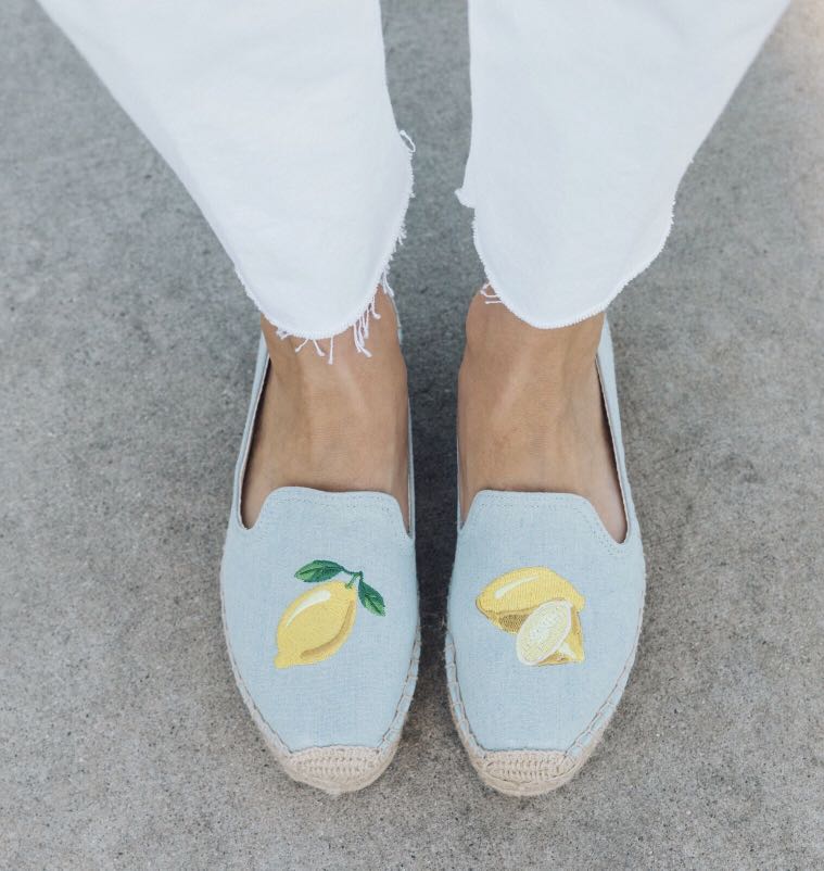 Soludos lemon sale espadrilles