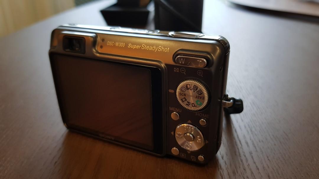 Sony W300 Camera with Underwater Housing, Photography, Cameras on Carousell