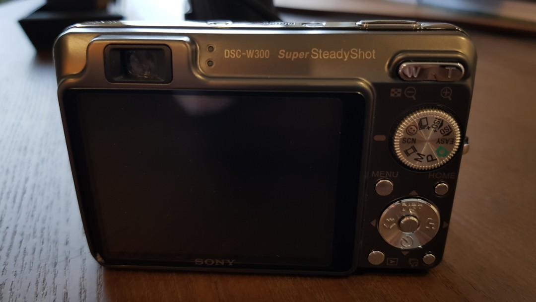 Sony W300 Camera with Underwater Housing, Photography, Cameras on Carousell