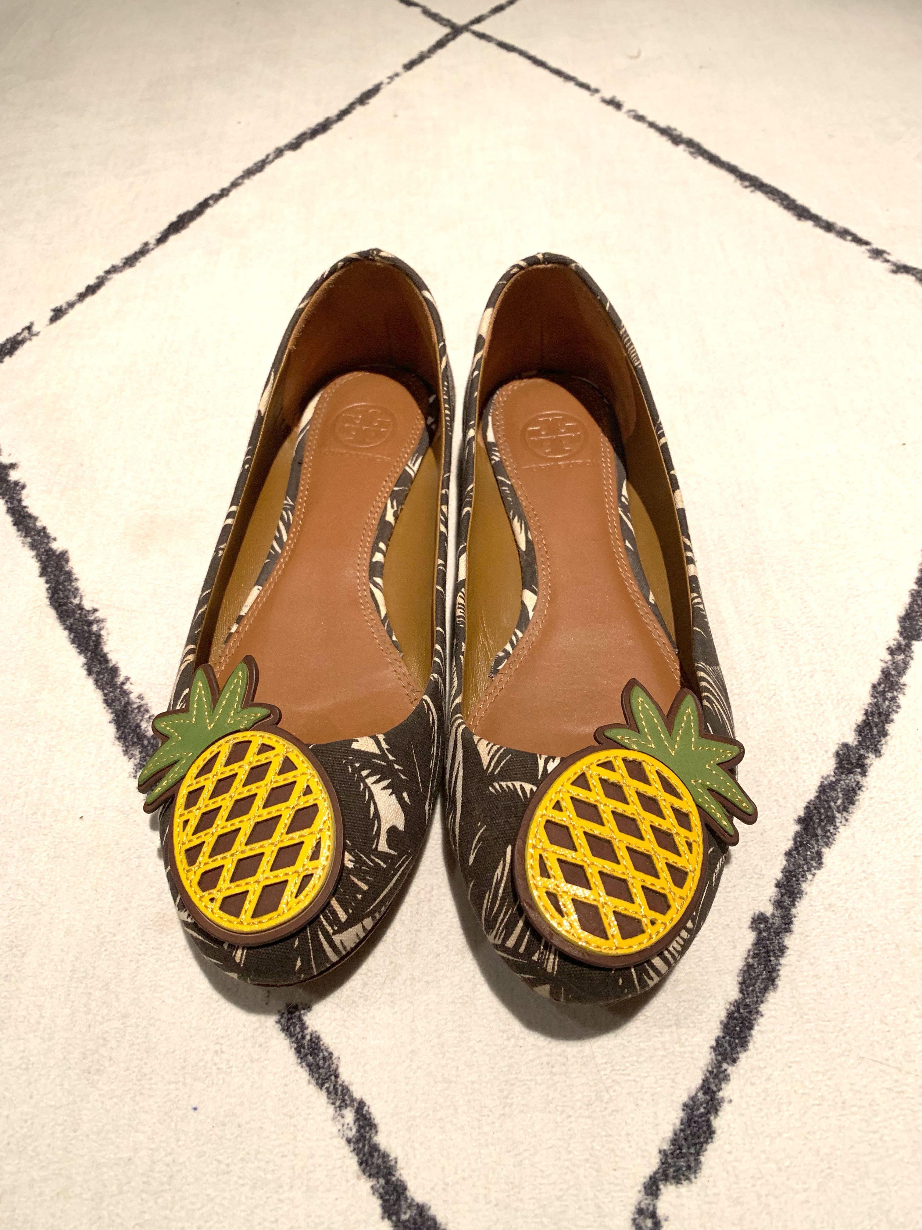 tory burch pineapple shoes