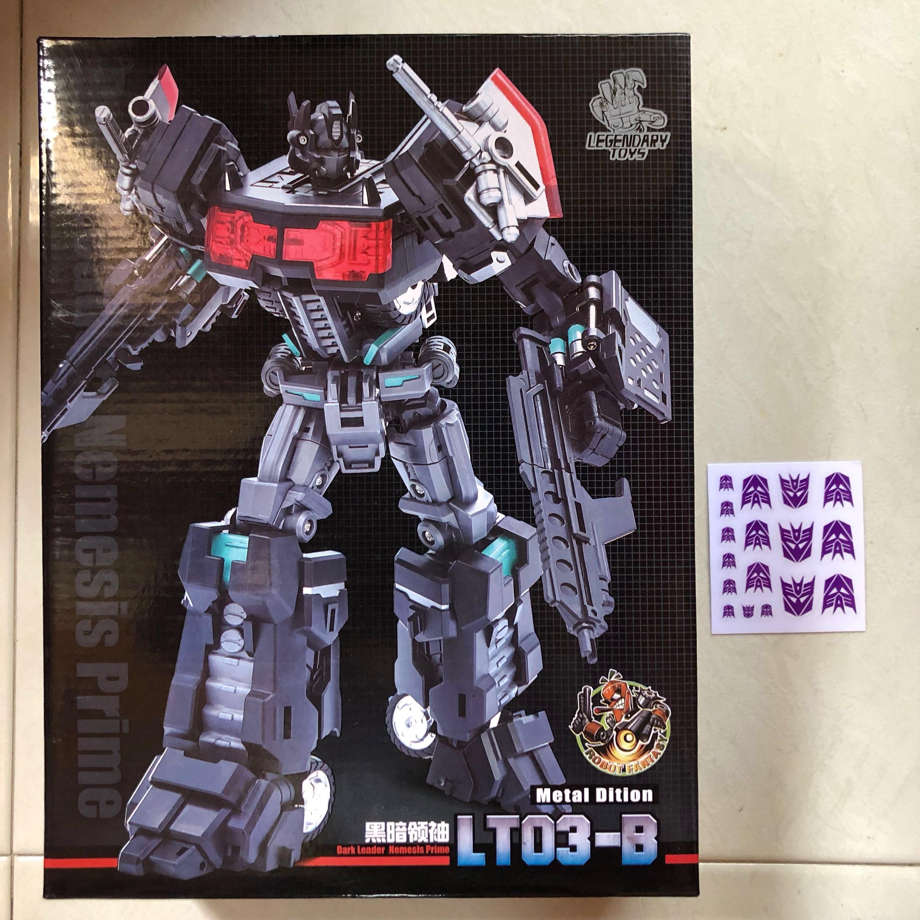 legendary toys transformers