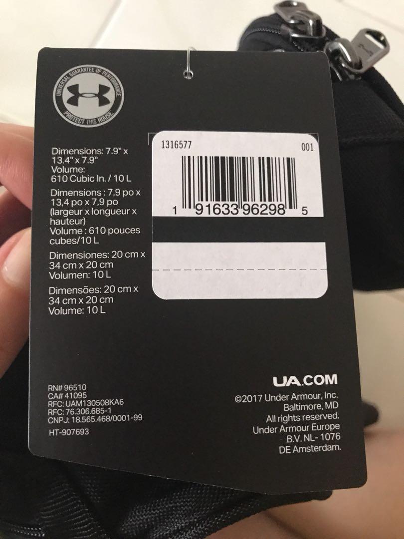 Under Armour UA Shoe Bag Men s Fashion Activewear on Carousell