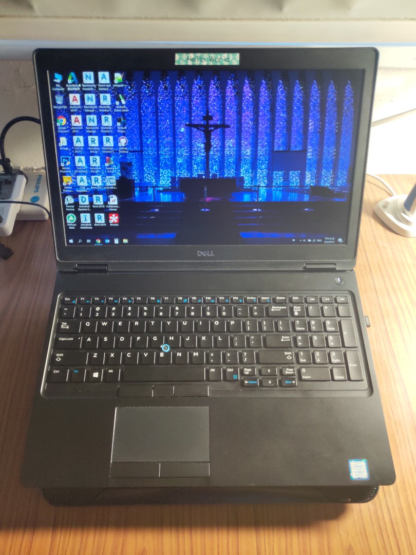 Dell Precision 3530 Mobile Workstation Intel Core I7 8750h Nvidia Quadro P600 4gb 16gb 8gb 2 Ddr4 2666mhz Memory 256gb Samsung Nvme Ssd 1tb 7200rpm Hdd Electronics Computers Laptops On Carousell