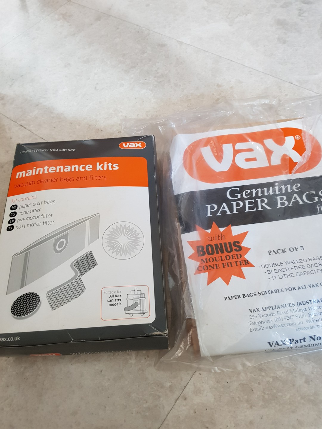 vax hoover bags