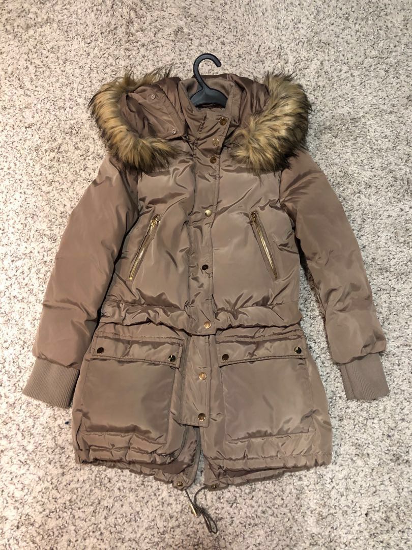 down and feather jacket