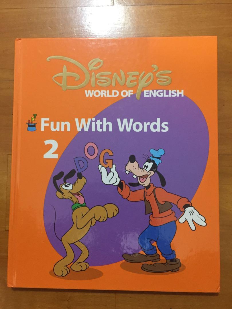 Disney world of English Fun With Words - 知育玩具
