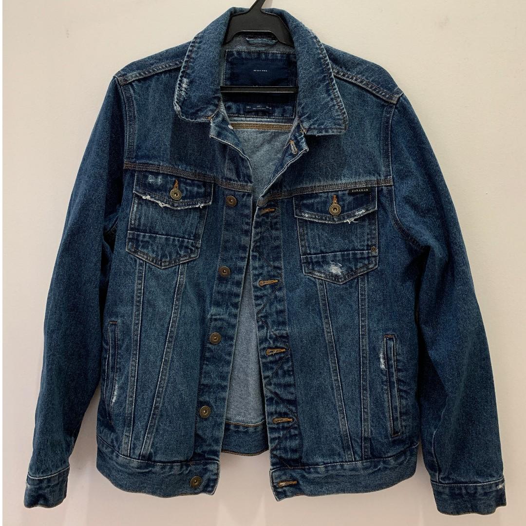 Zara (1975) Denim Jacket, Men's Fashion, Coats, Jackets and Outerwear ...