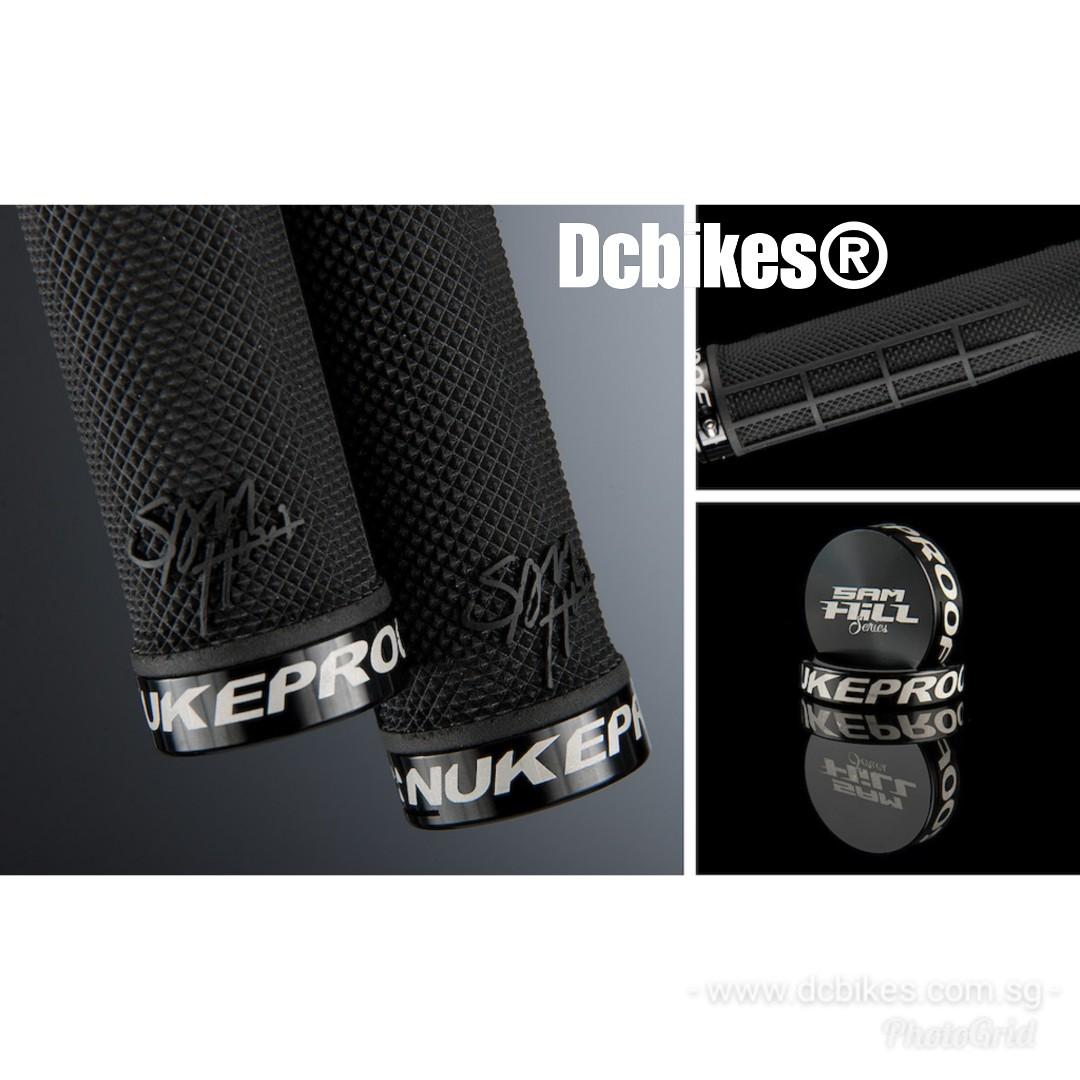 Nukeproof Sam Hill Series MTB Lock Grips Dcbikes Sports Equipment Bicycles Parts Parts Accessories on Carousell