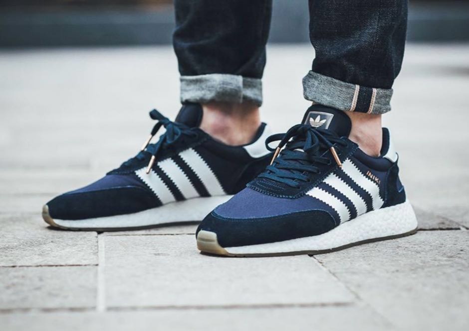 Adidas iniki navy blue outlet
