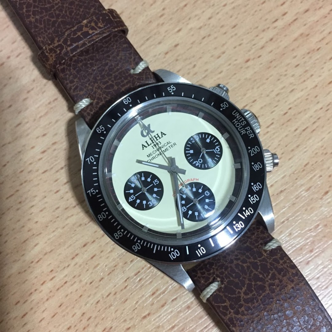 rolex daytona paul newman homage