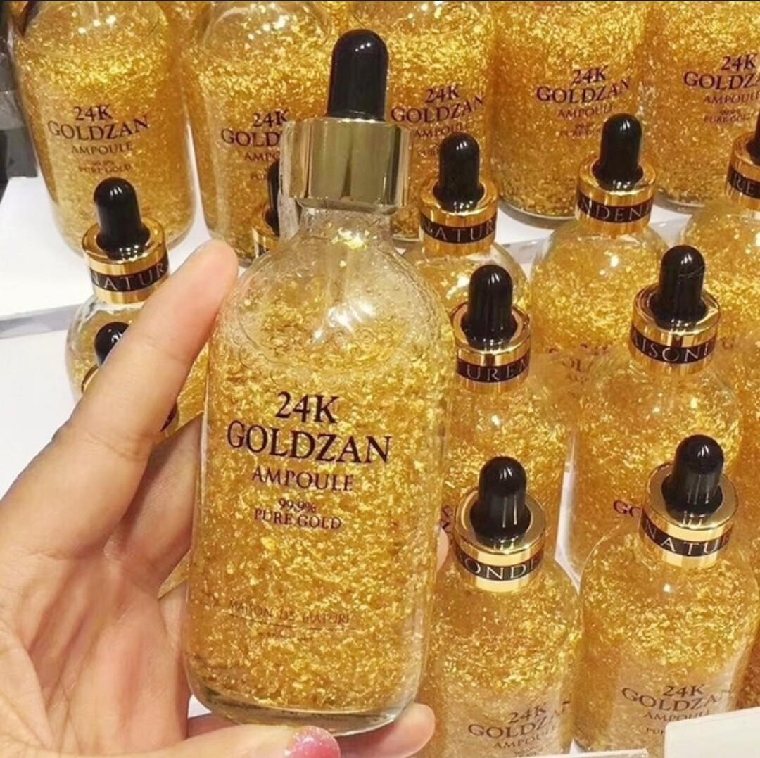 24 karat gold face serum