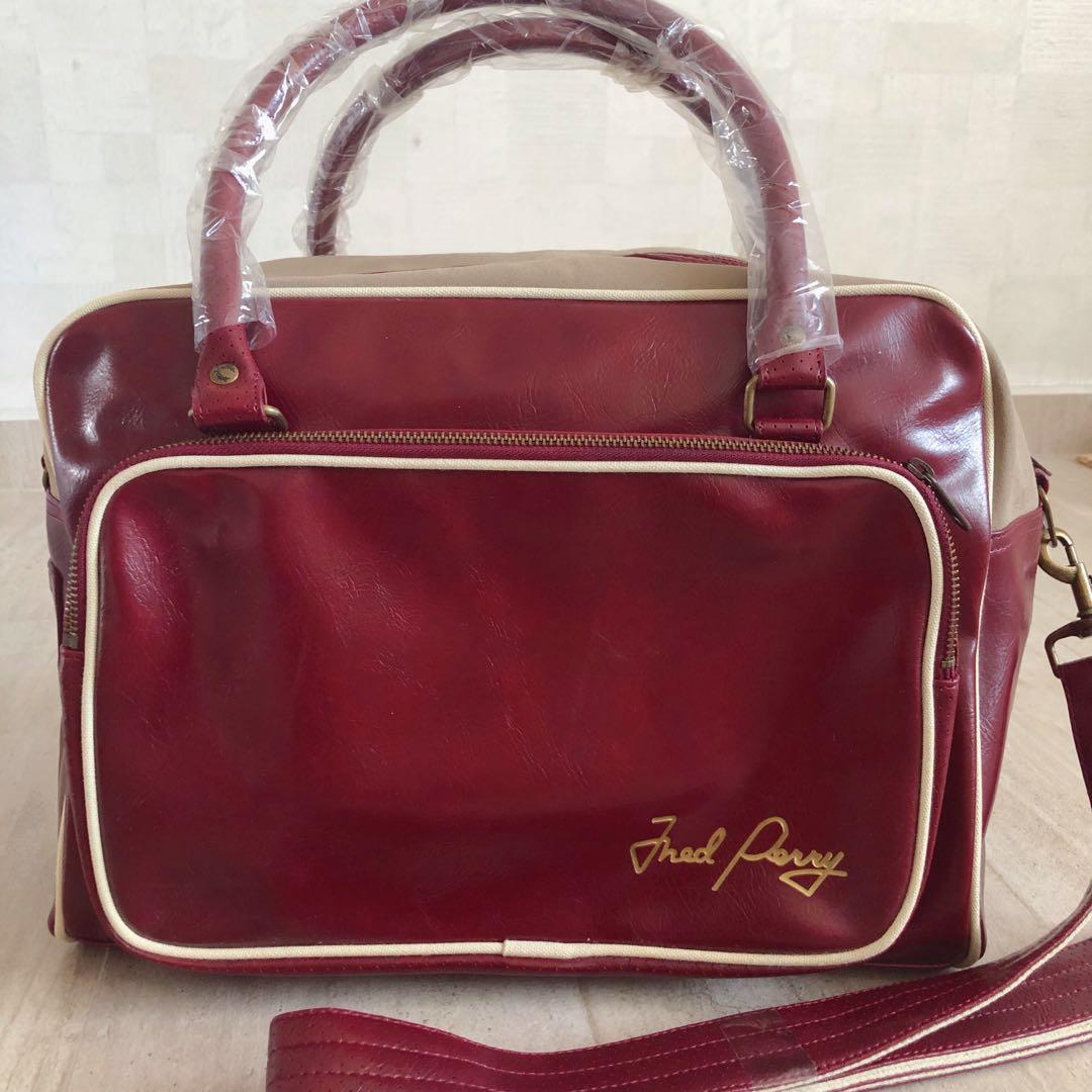 Fred perry new arrivals weekend bag