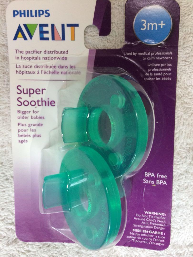 avent super soothie pacifier