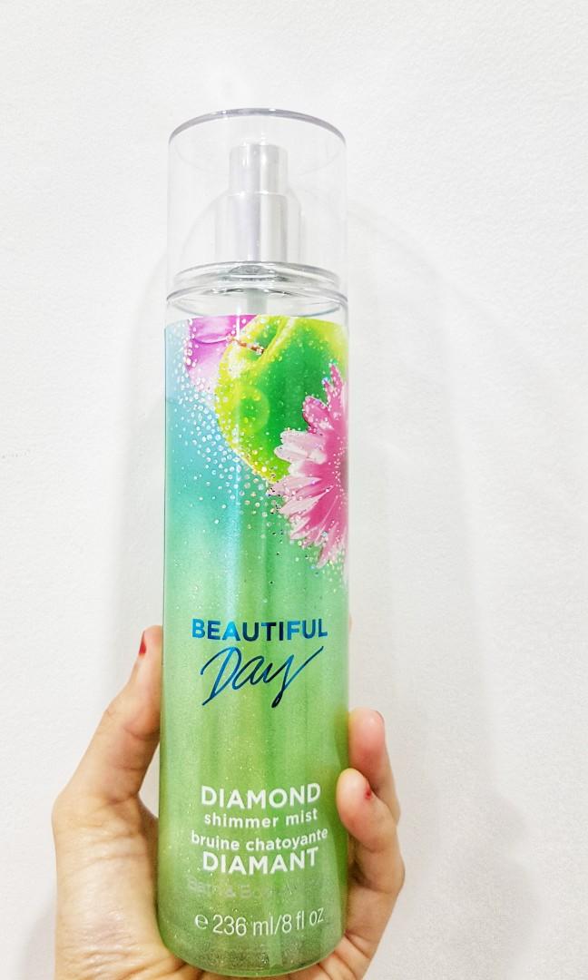Bath and body works beautiful day diamond shimmer mist shop