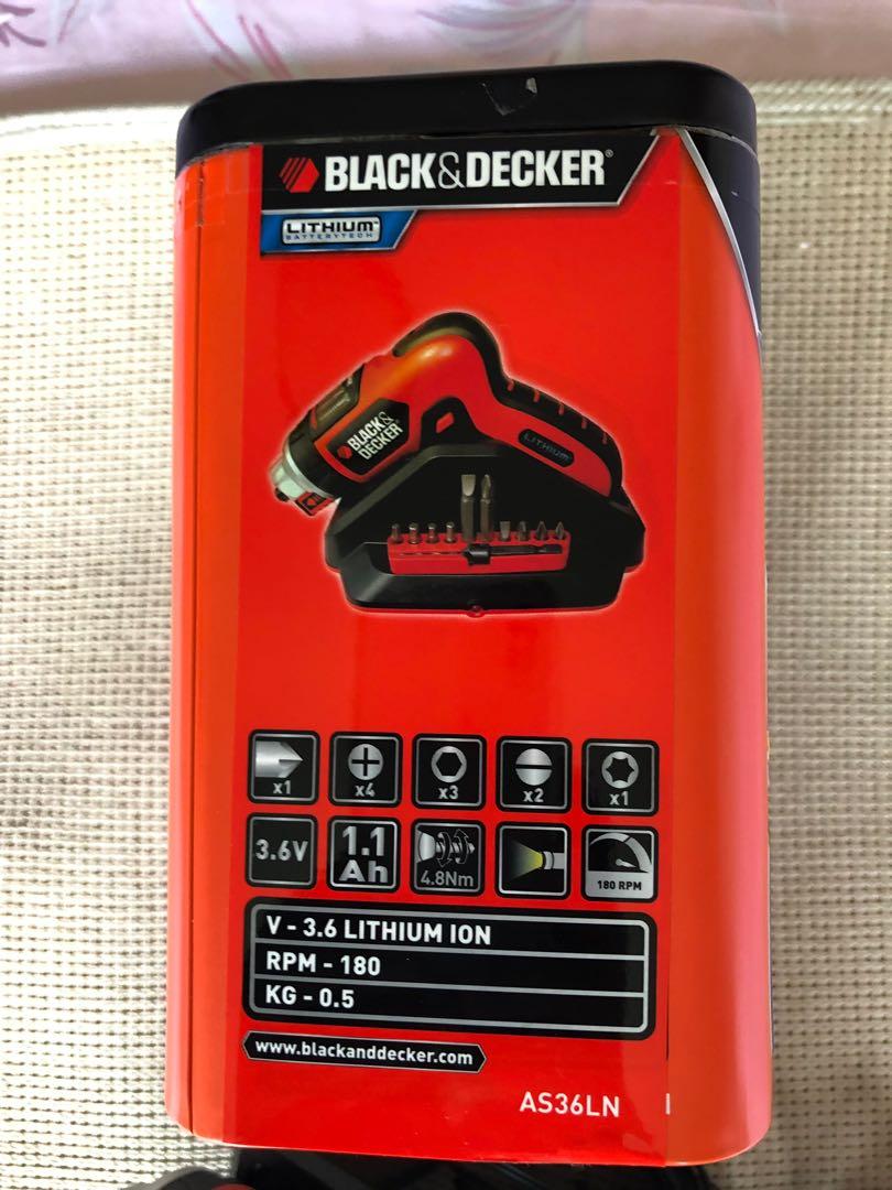 Black & Decker #RB3612, 36 Volt Battery Case with Screws & Series Leads.