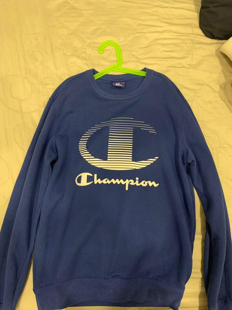 champion sweatshirt in store