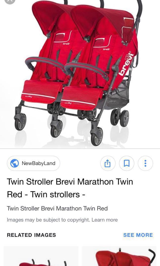 Brevi twin stroller sale