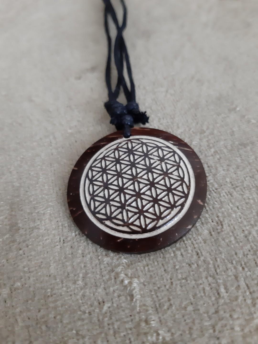 Bring Me The Horizon Coconut Husk Necklace Men S Fashion Accessories Others On Carousell
