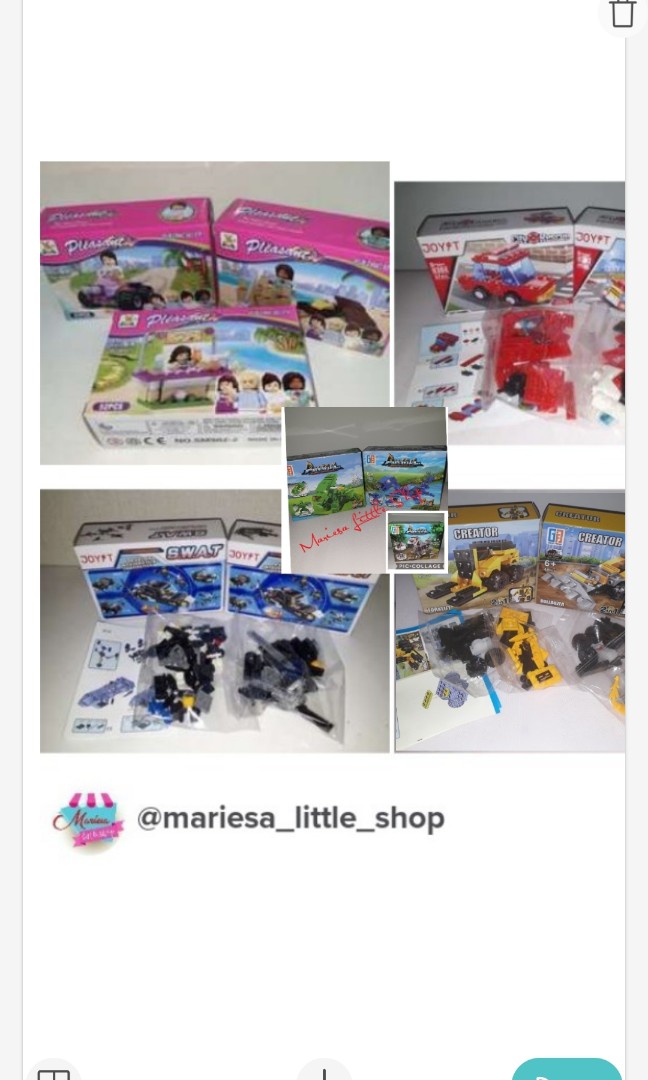 Building BLocks goodie bags, Hobbies & Toys, Toys & Games on Carousell