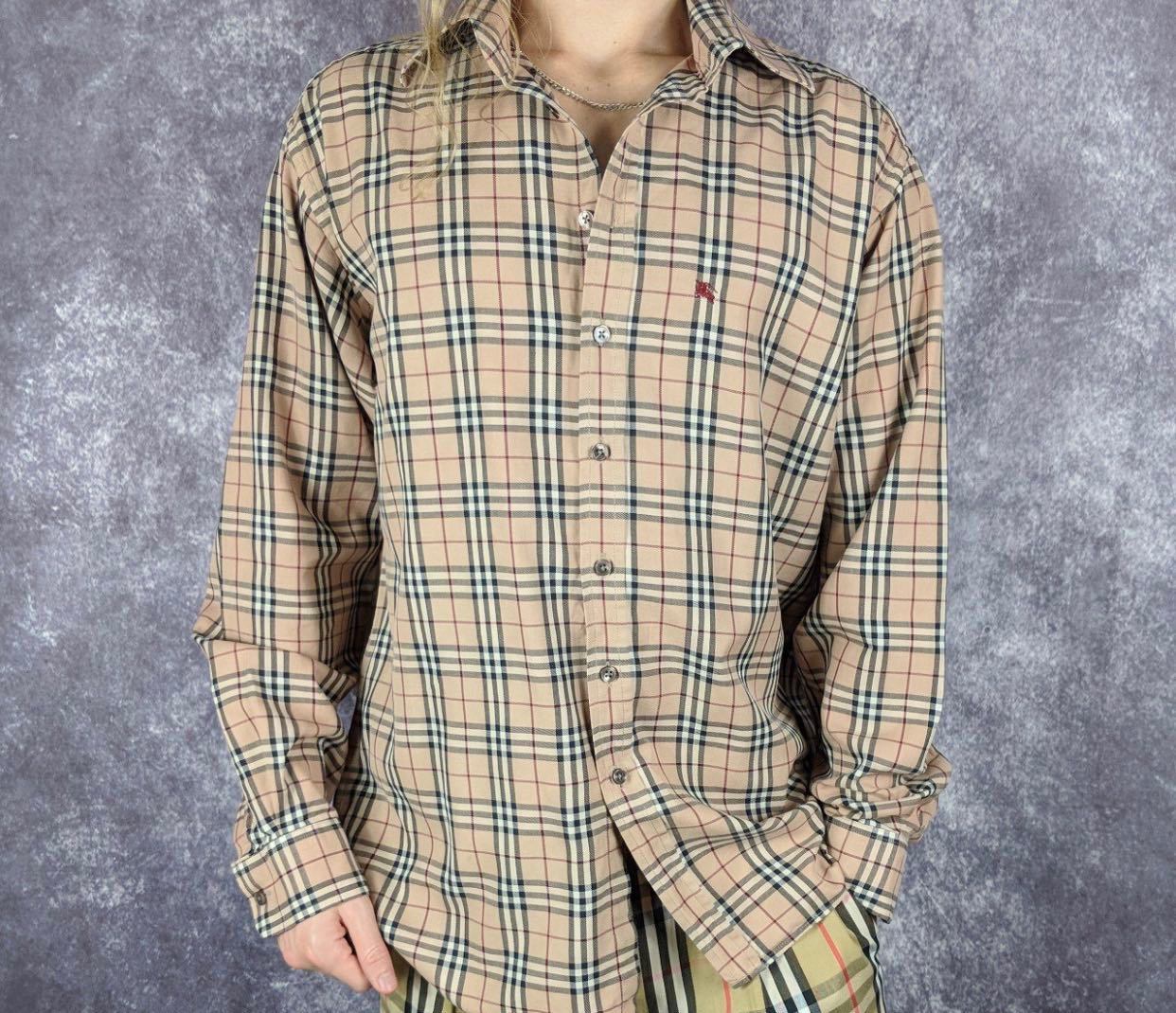 Vintage burberry nova shirt clearance