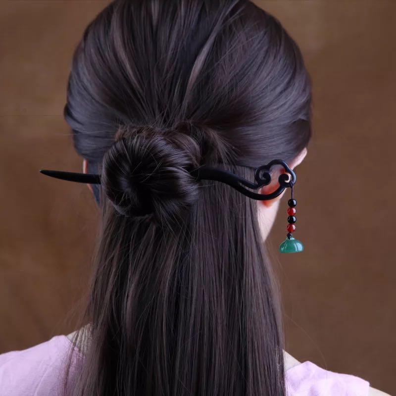 Chinese Wooden Hairpin Women S Fashion Jewellery Others On