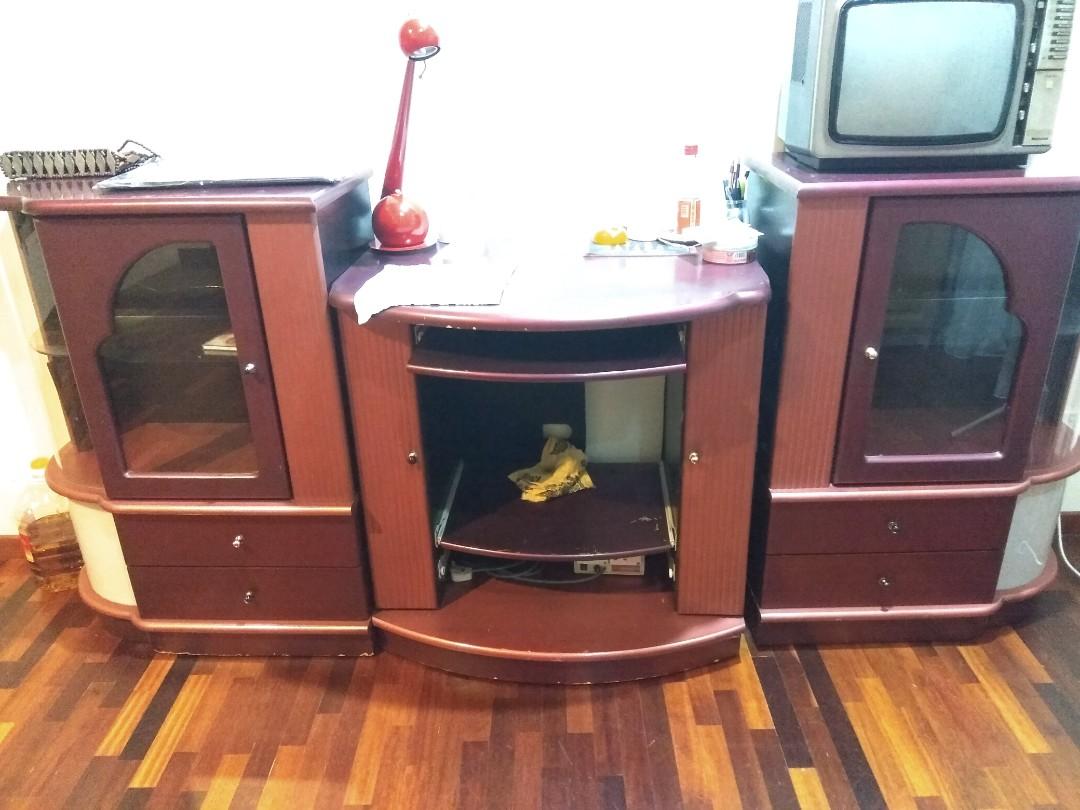 Classic TV Showcase IPOH, Furniture & Home Living, Furniture