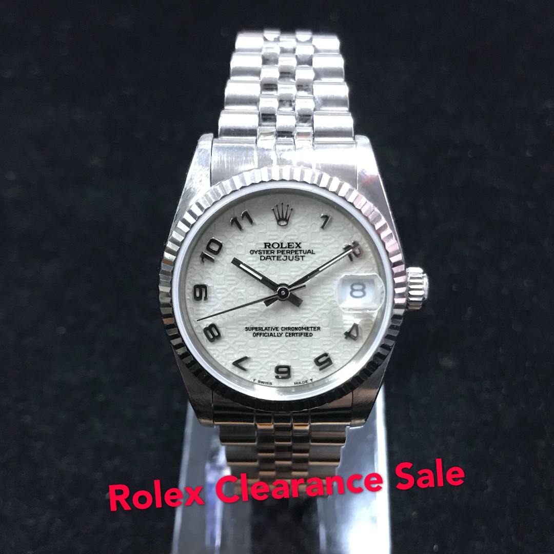 rolex clearance sale