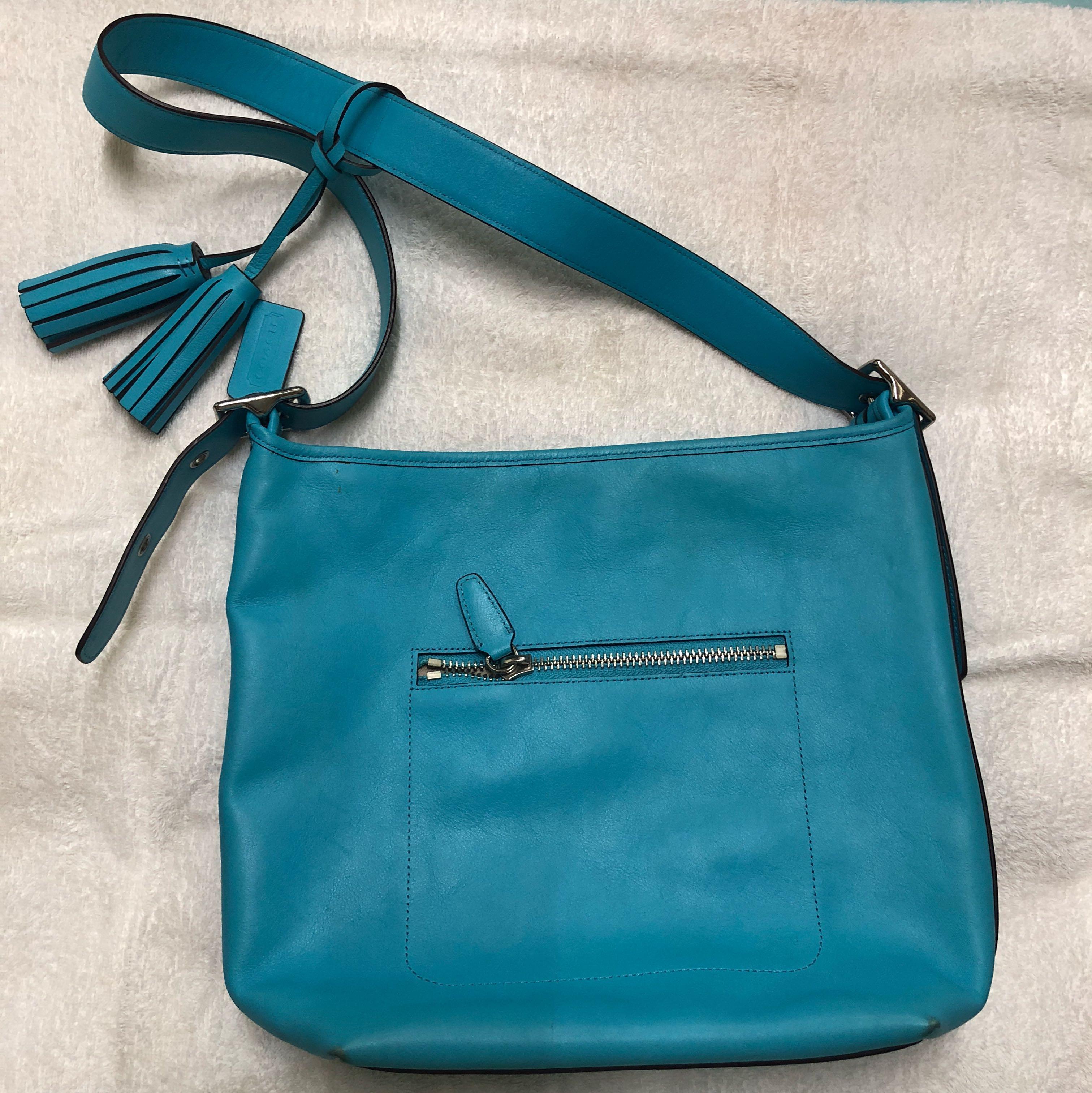 Tiffany blue coach best sale purse