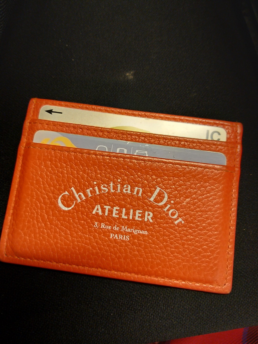 Dior atelier shop card holder