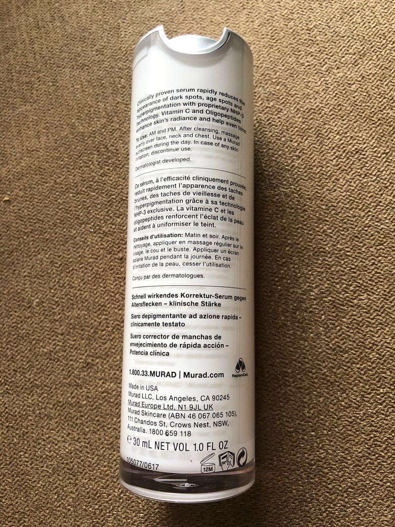 Dr Murad Rapid Age Spot Correcting Serum Repack Health Beauty Skin Bath Body On Carousell