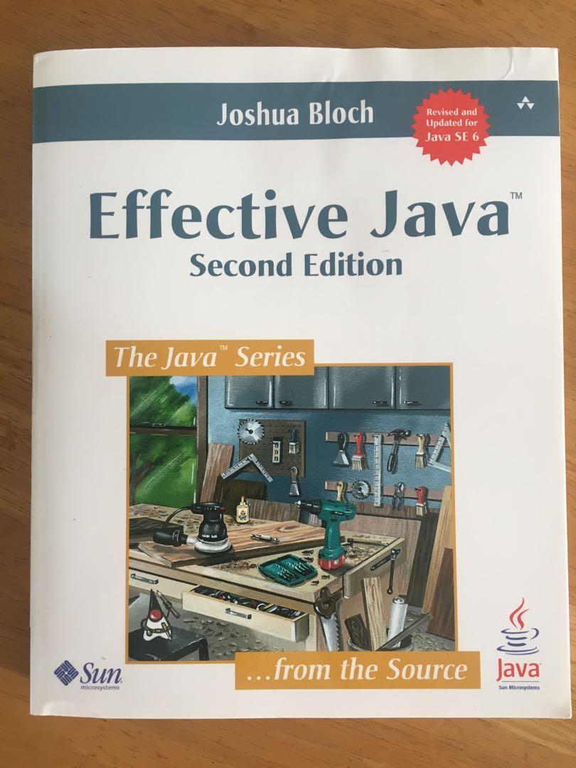 Effective Java (2nd Edition), Hobbies & Toys, Books & Magazines ...