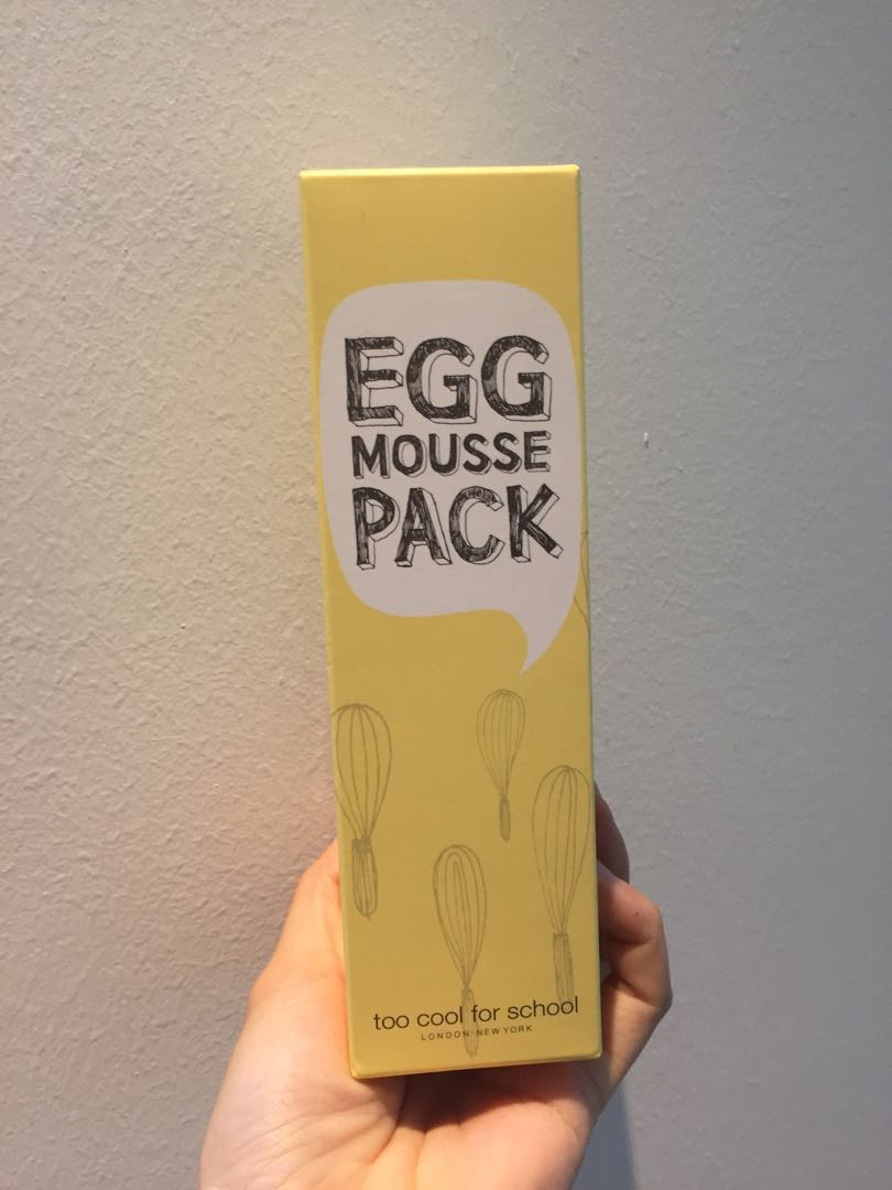 Egg mousse pack, Health & Nutrition, Health Supplements, Health Food ...