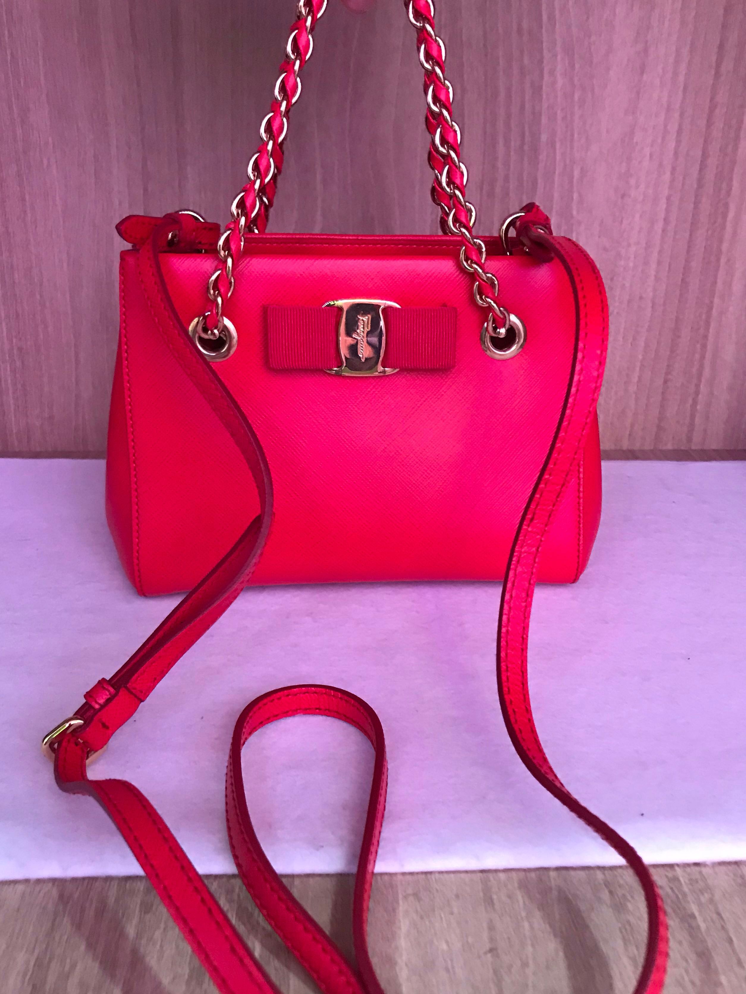 Ferragamo Melike mini Luxury Bags Wallets on Carousell