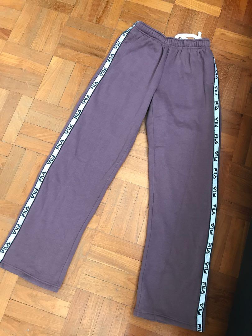 fila side tape pants