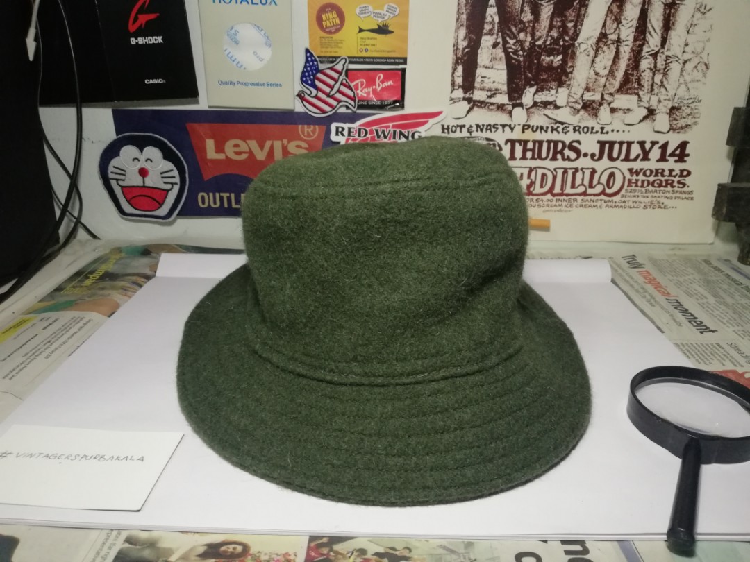 FILSON BUCKET HAT (100 RAW WOOL), Men's Fashion, Watches & Accessories, Cap & Hats on Carousell