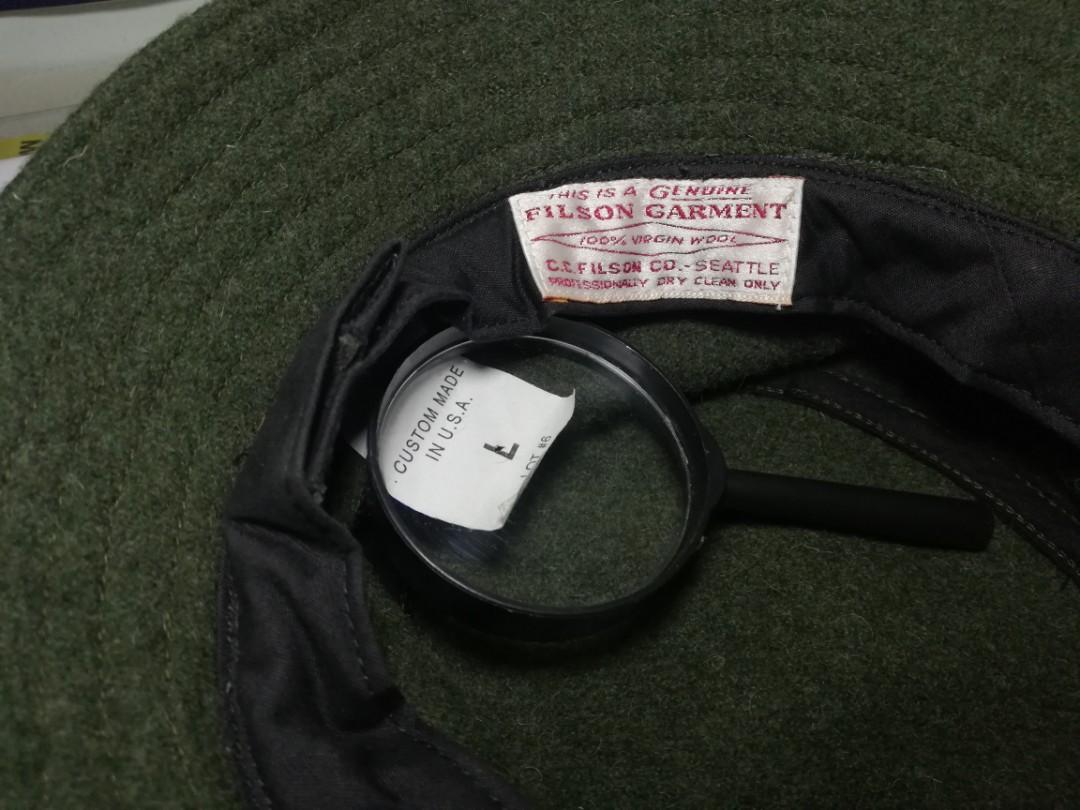 FILSON BUCKET HAT (100 RAW WOOL), Men's Fashion, Watches & Accessories, Cap & Hats on Carousell